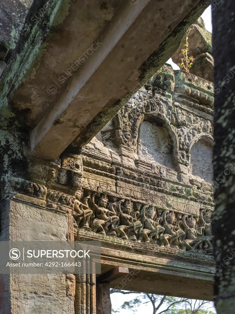 Apsaras. Preah Khan. Angkor. Cambodia