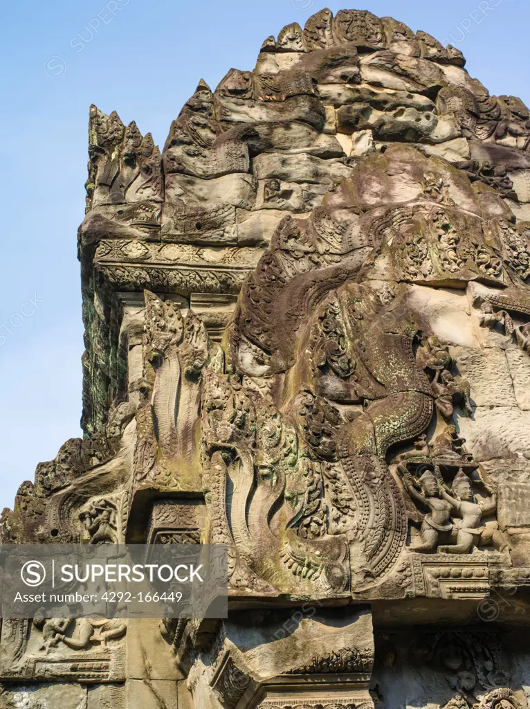 Detail. Banteay Samre. Angkor. Cambodia
