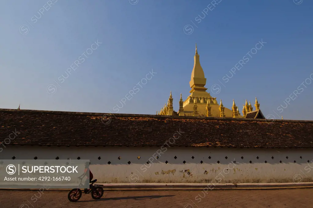 Pha That Luang temple, Vientiane, Laos