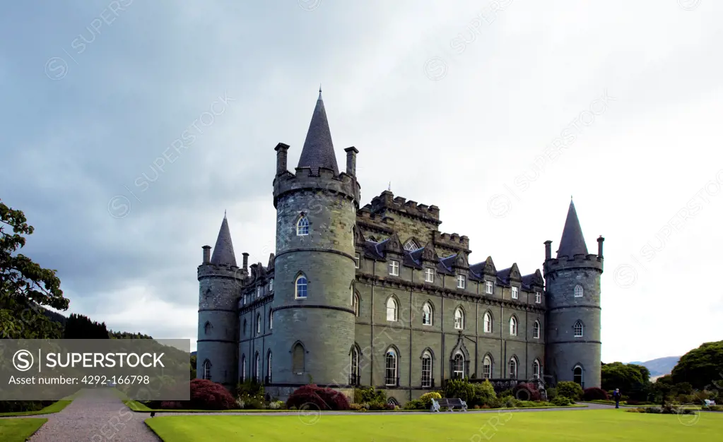 Europe, UK, Scotland, castle of Mac Campbell family