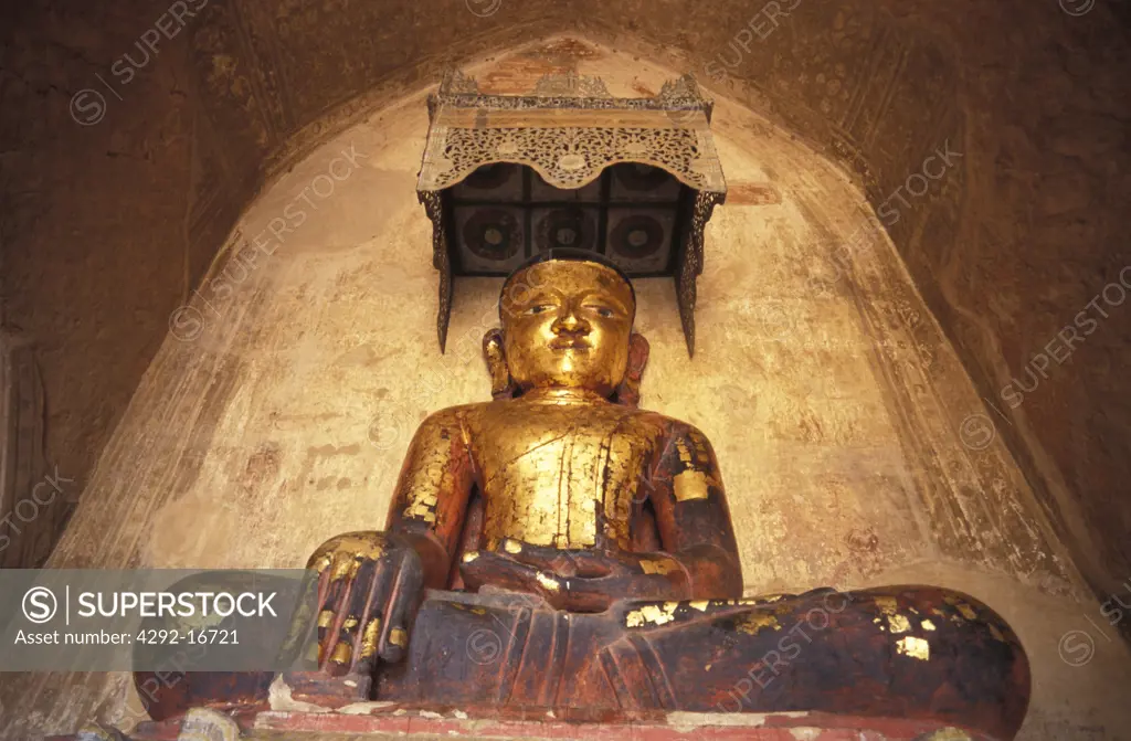 Burma, Bagan. Sulamani Temple