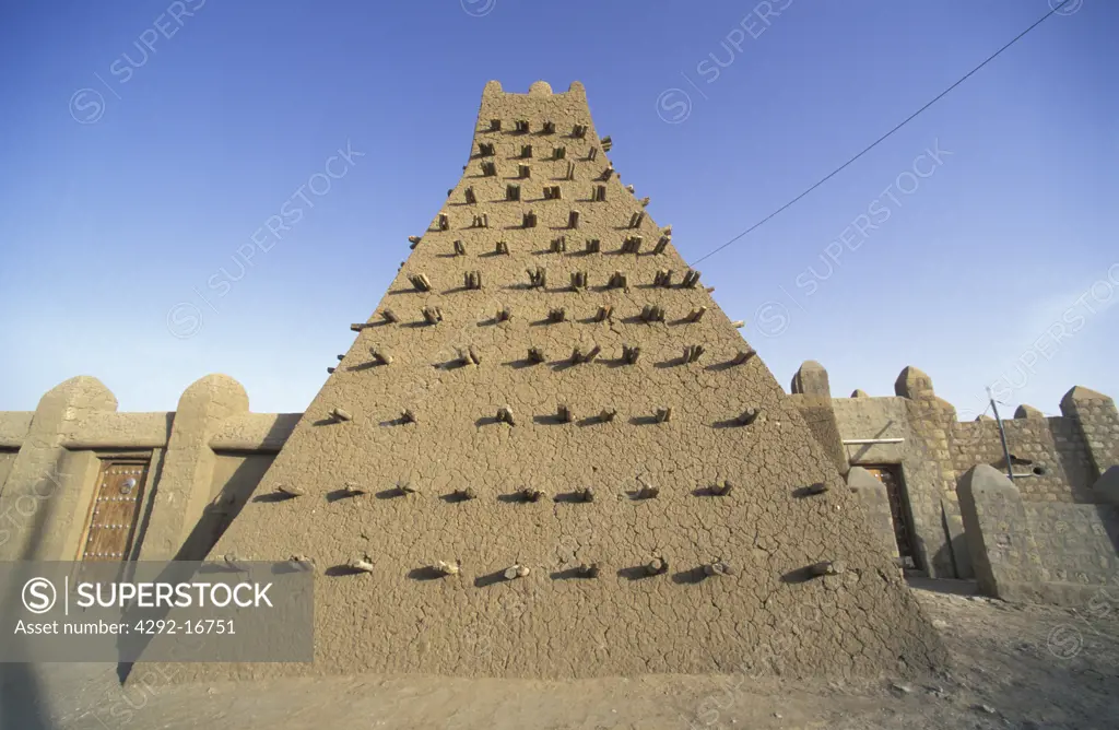 Mali, Timbuktu. Timbuktu Mosque