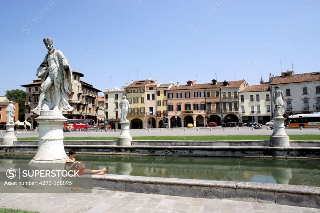 Prato della Valle town square, Padua - Italy