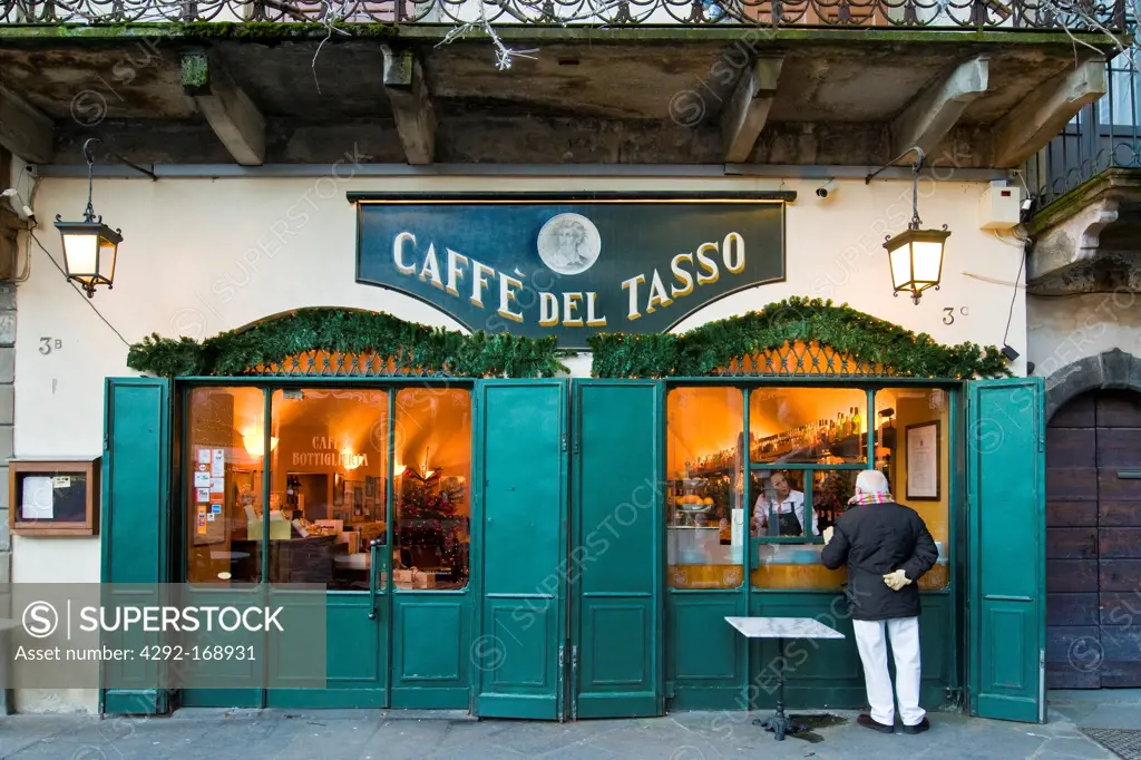 Caffè del Tasso, Piazza Vecchia, Bergamo, Italy