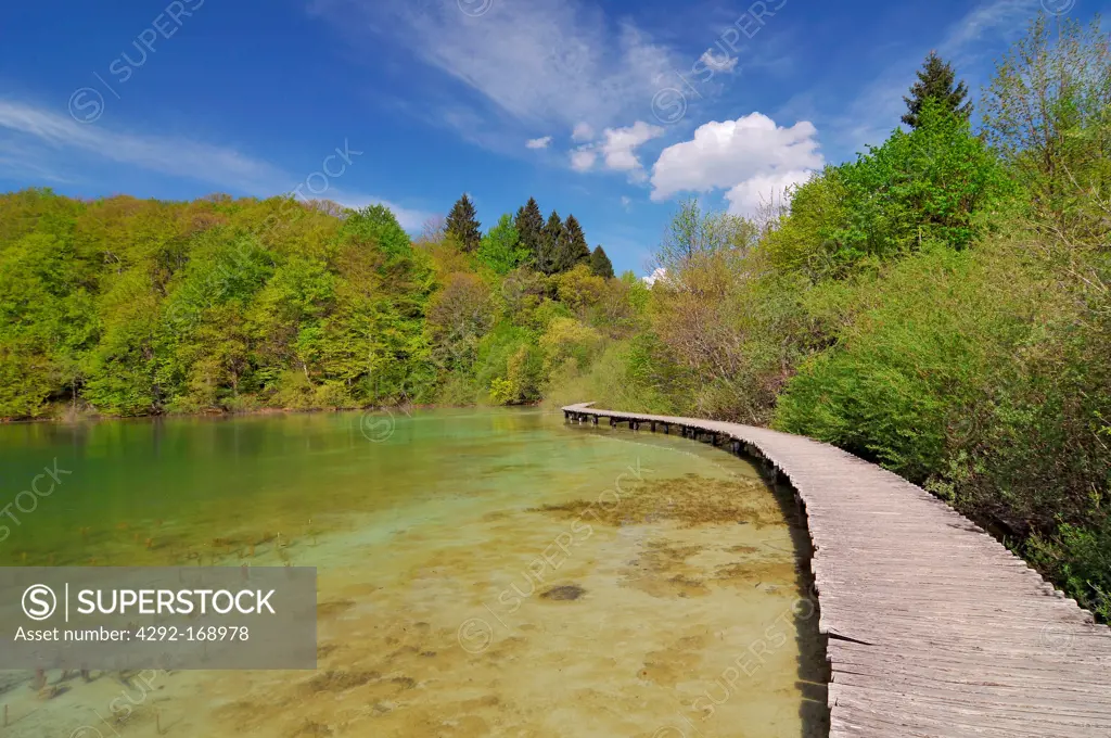 Croatia, Plitvicka Jezera, Plitvice Lakes National Park, Plitvice Lakes National Park