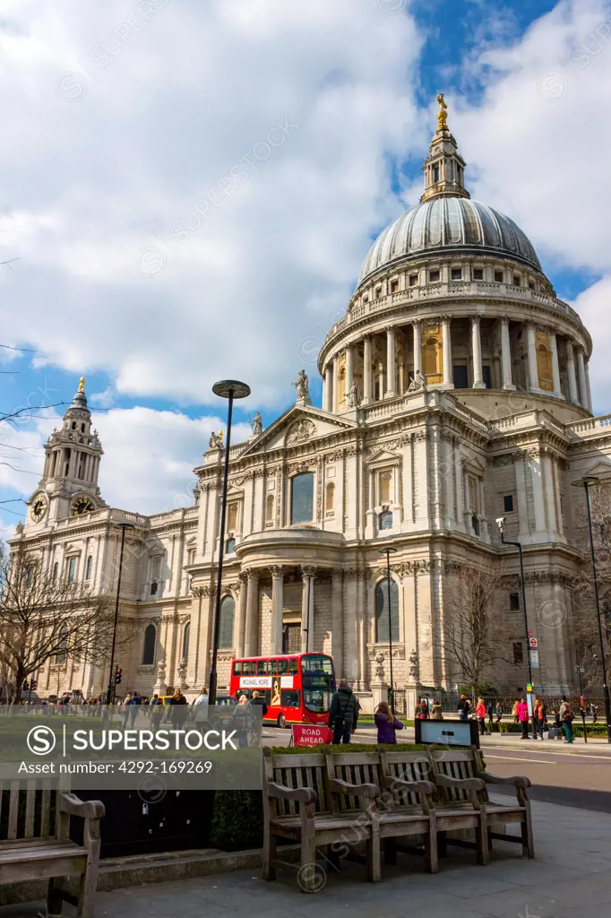 UK, England, London, St. Paul's Cathedral