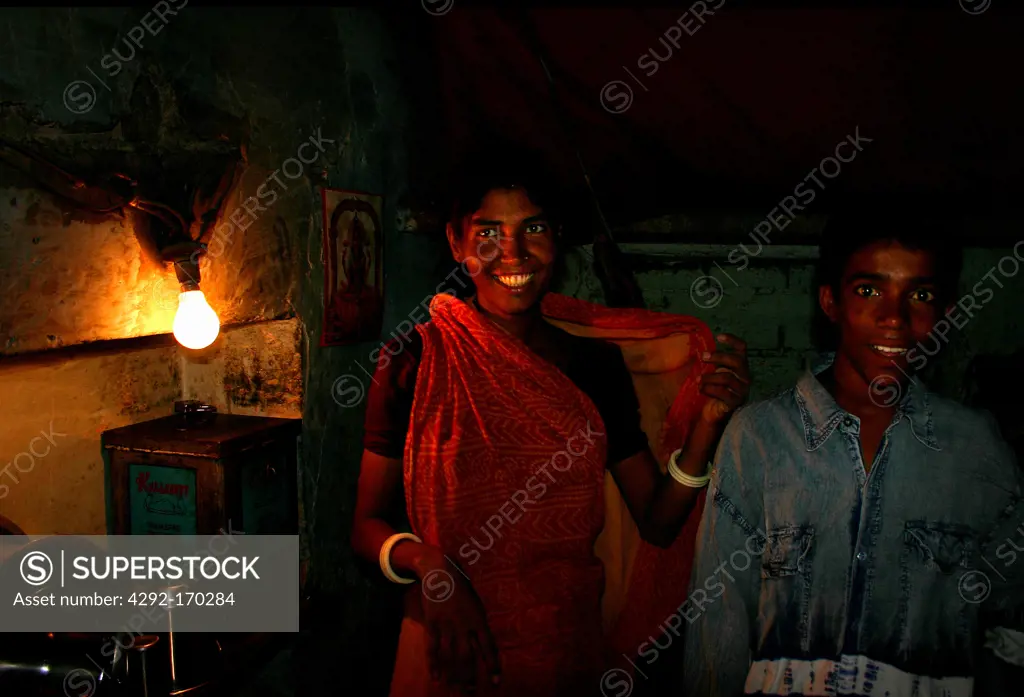 India, young couple