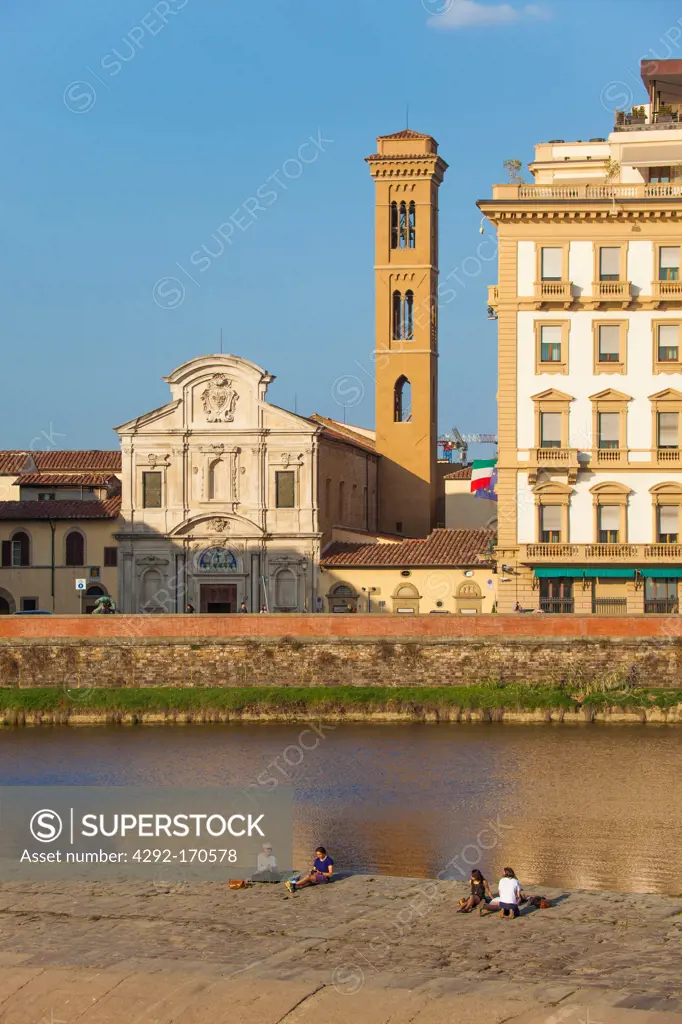 Italy, Tuscany, Florence, Ognisanti church