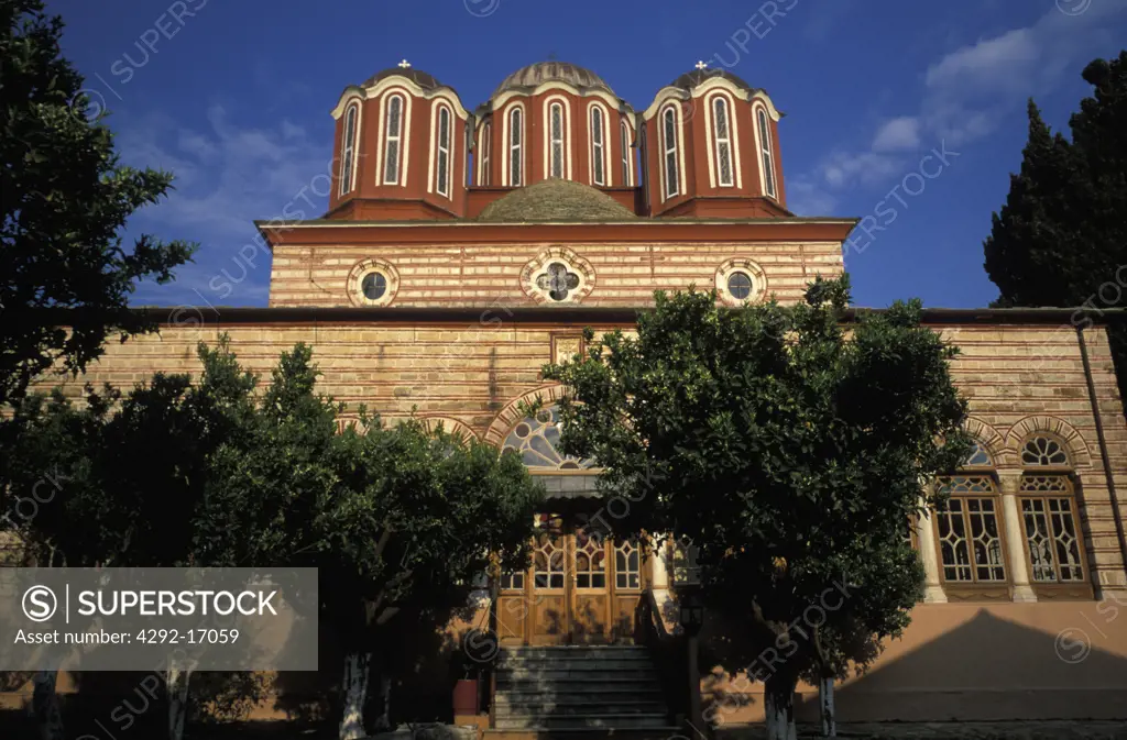 Greece, Mount Athos. Xenophontos Monastery