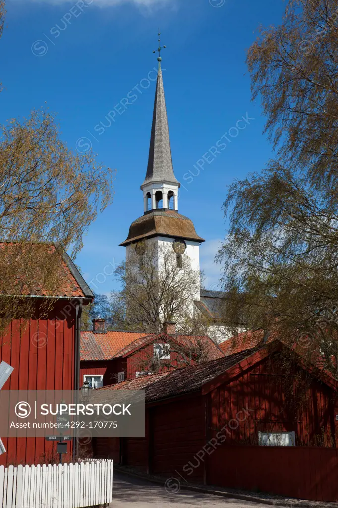 Sweden, Mariefred, church.