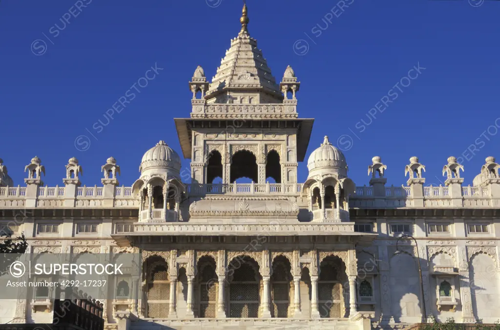 India, Rajasthan, Jodhpur.Jaswant Thada