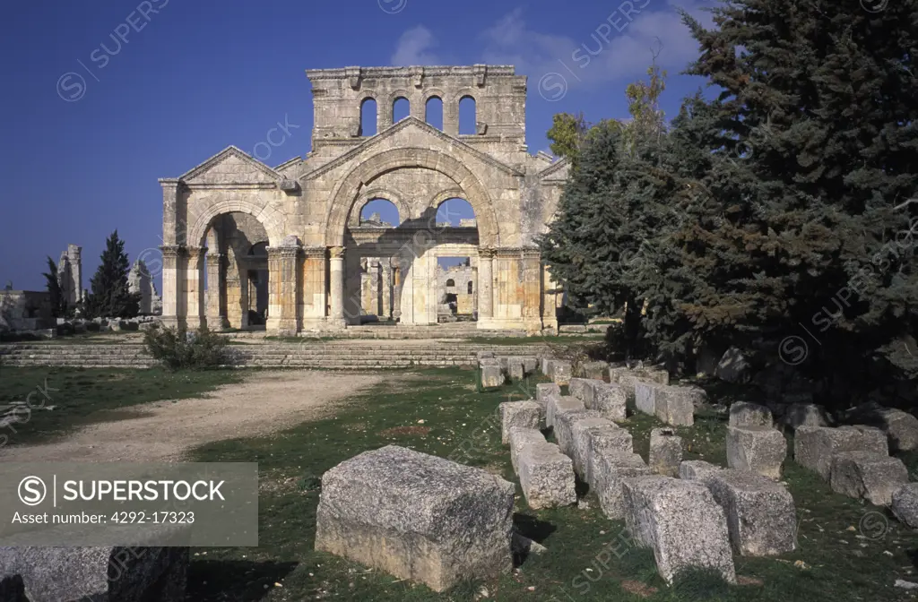 Syria, bizantine cities, St. Simeon Basilica