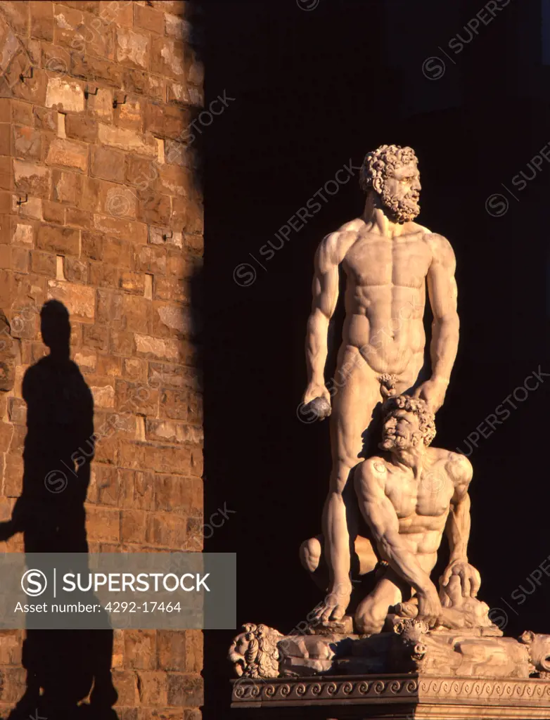 Tuscany, Florence, Piazza Signoria, Statue of Hercules