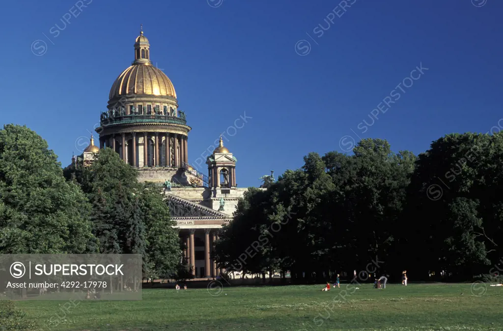 Russia, St. Petersburg, St. Isaac Cathedral