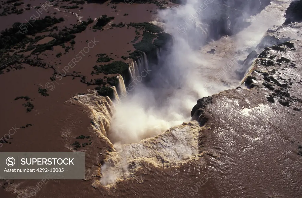 South America, Brazil, Parana, Iguaçu Falls