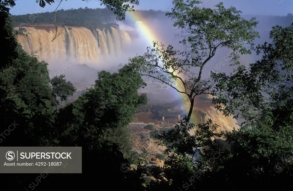 South America, Brazil, Parana, Iguaçu Falls