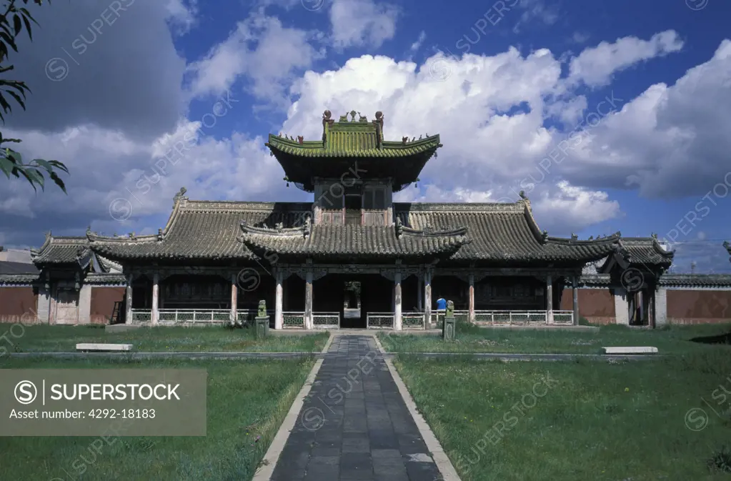 Mongolia, Ulaan Bataar: the Bodg Kahn Palace