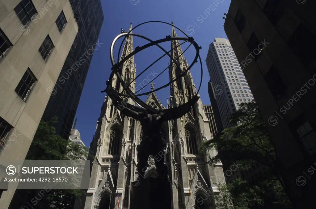 USA, New York City, St. Patrick Cathedral