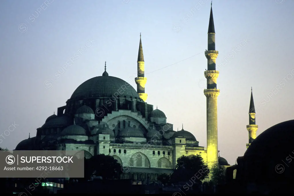 Turkey, Istanbul, Suleymanie Mosque