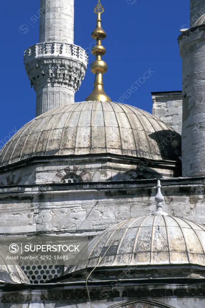 Turkey, Istanbul, Sultanahmet Mosque, Blue Mosque