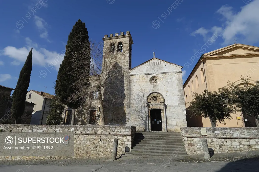 Italy, Tuscany, Suvereto, San Giusto Church