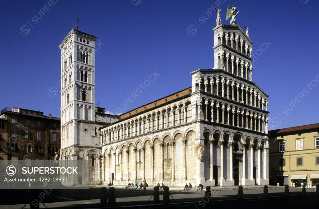 Italy, Tuscany, Lucca, San Michele Church
