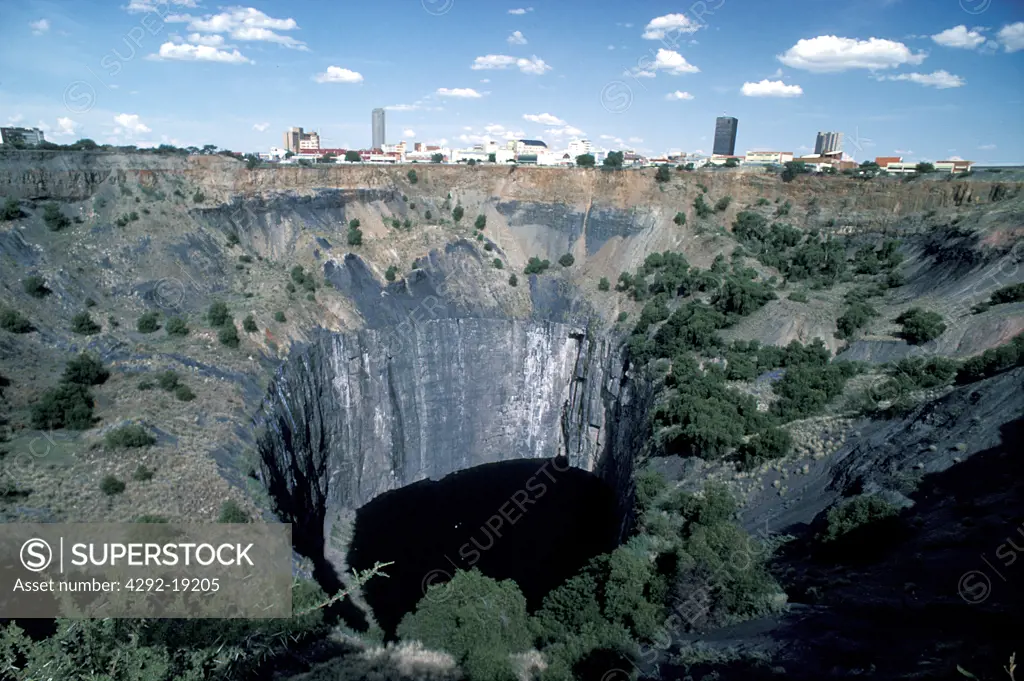 South Africa, Koffifontein, Kimberley diamond mines, Big Hole