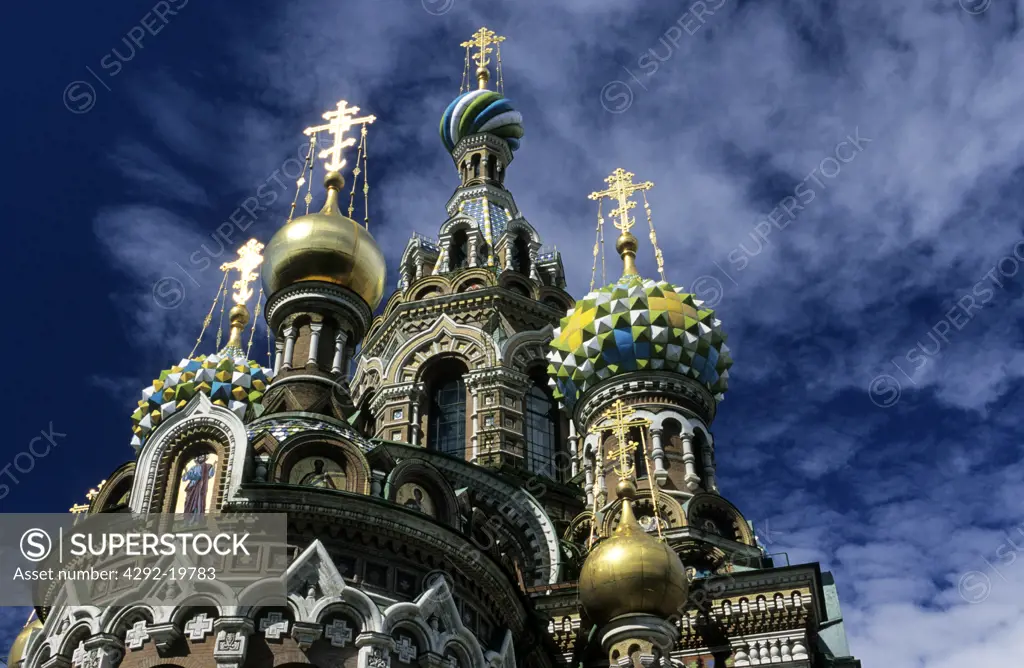 Russia, St. Petersburg. Savior Blood Church