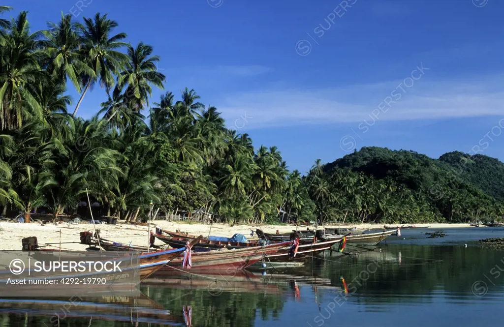 Thailand, Koh Samui Island, Talim Ngam beach e Bay