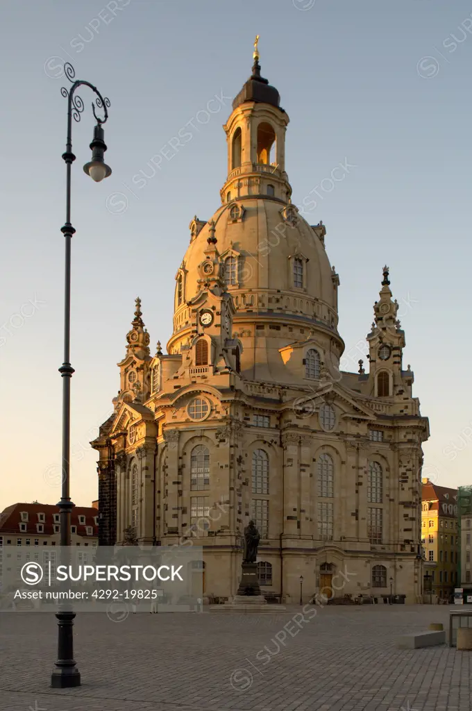 Germany, Saxony, Dresden, Frauenkirche church