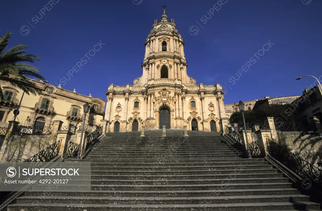 Italy ,Sicily, Modica, Saint George church