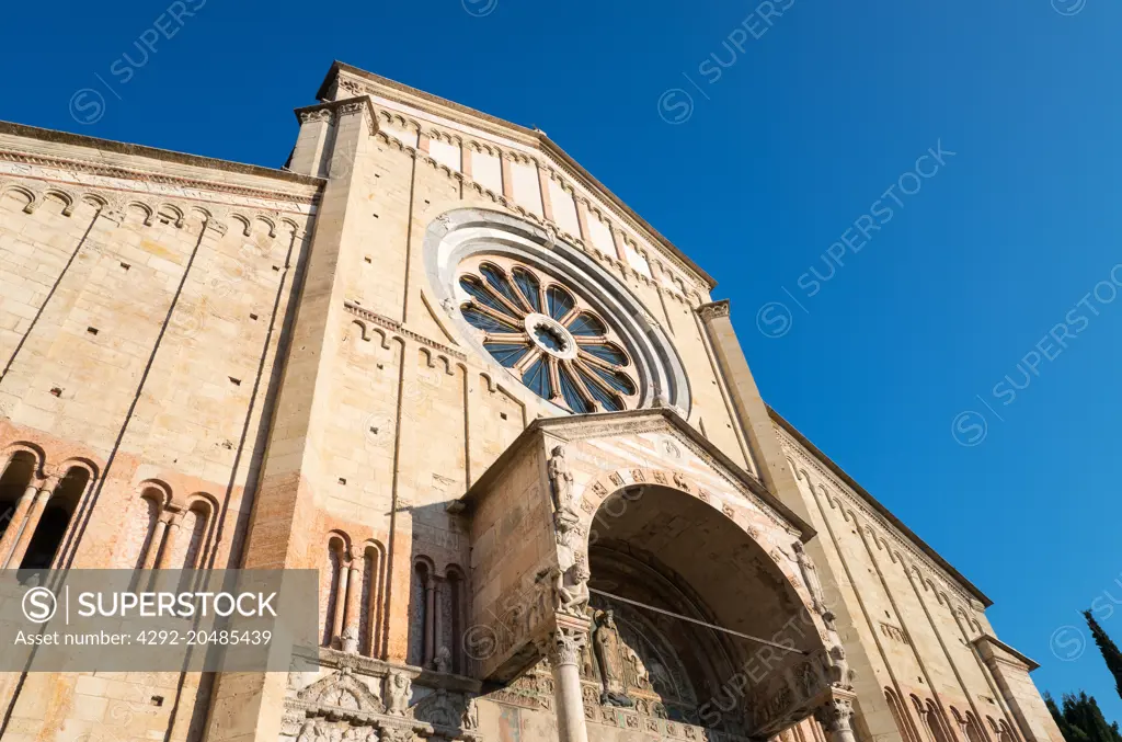 italy, verona, the st. zeno basilica