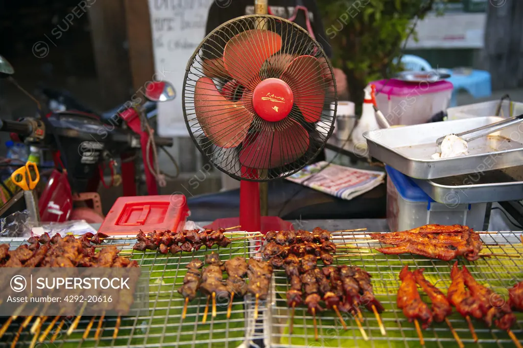 Thailand, Baan Pai, street restaurant