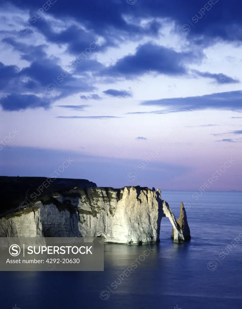 France, Normandy, the cliffs of Etretat