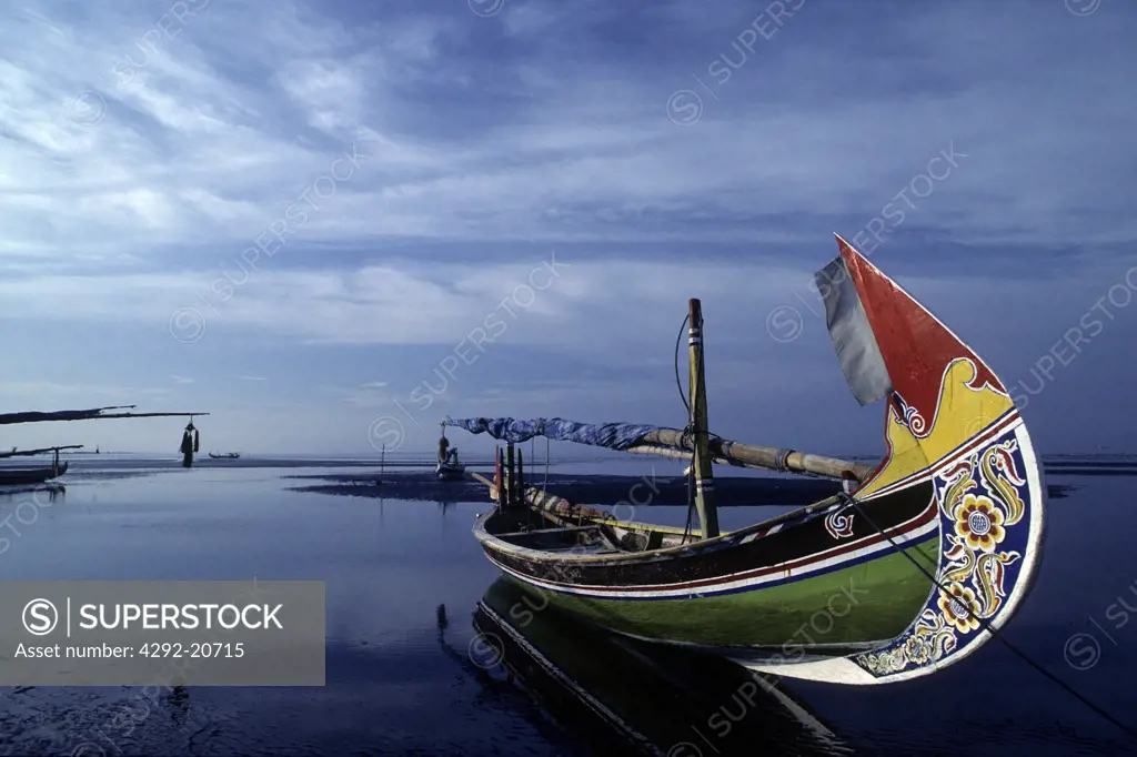 Indonesia, East Java, Probolingo Fishing Boat.