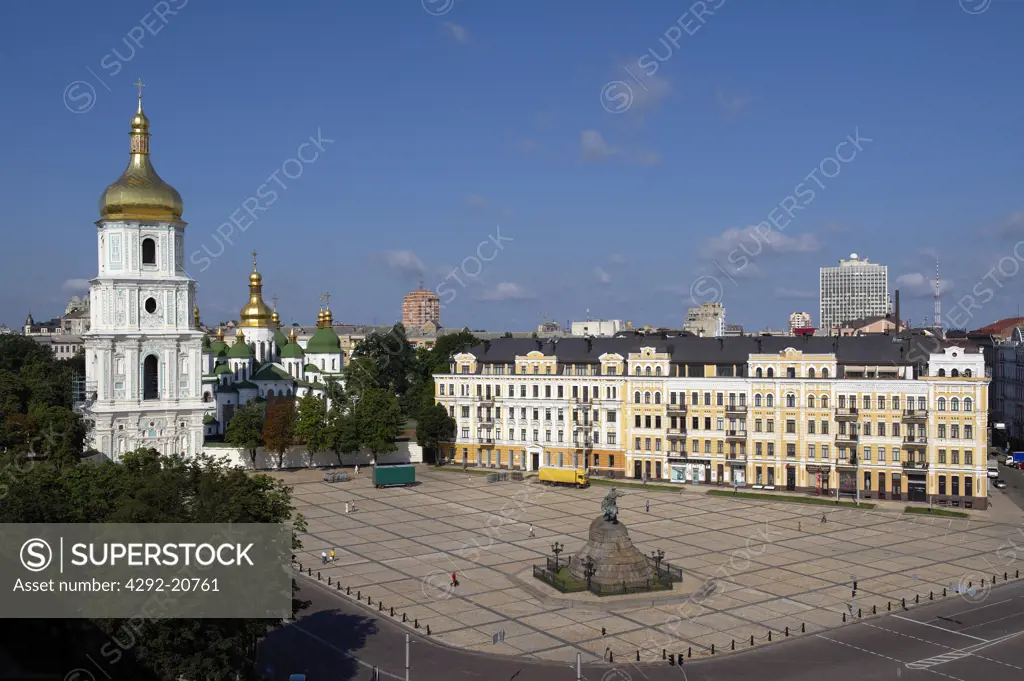 Ukraine, Kiev, Sofia of Kiev square