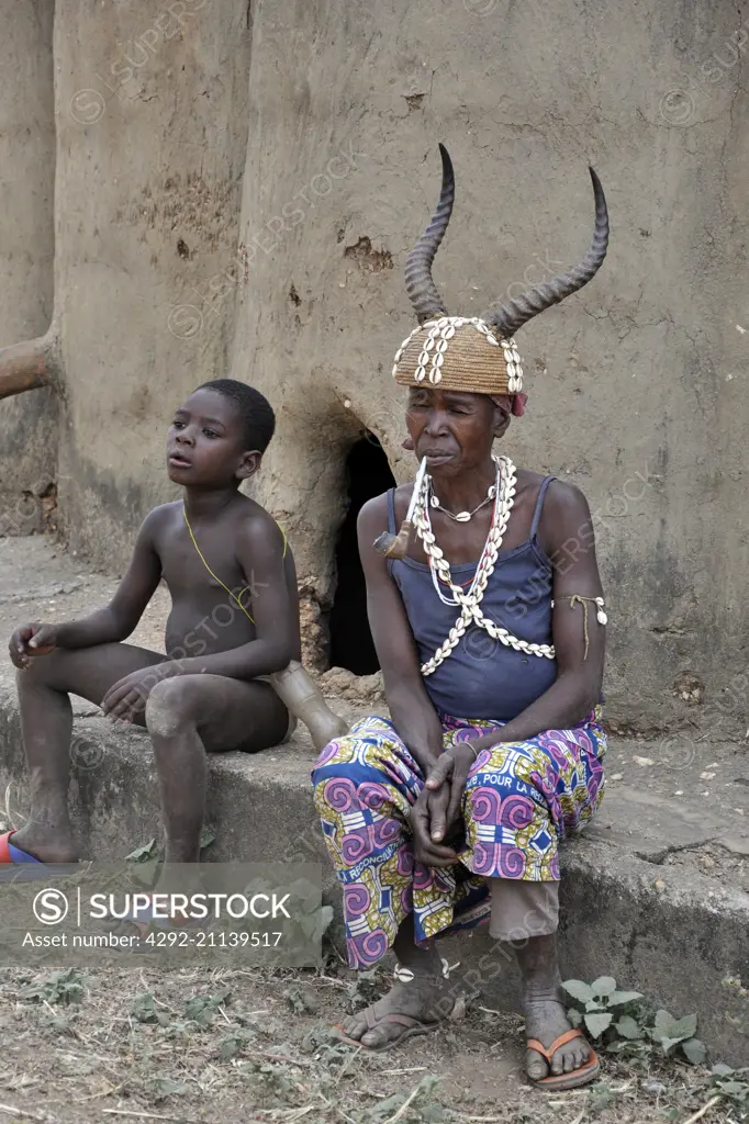 Togo, Atakora region, woman