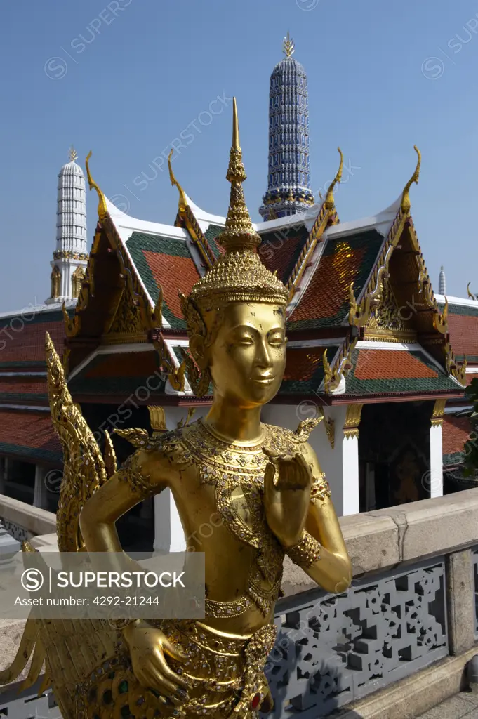 Thailand, Bangkok, Royal Grand Palace, Wat Phra Kaew Buddhist Temple