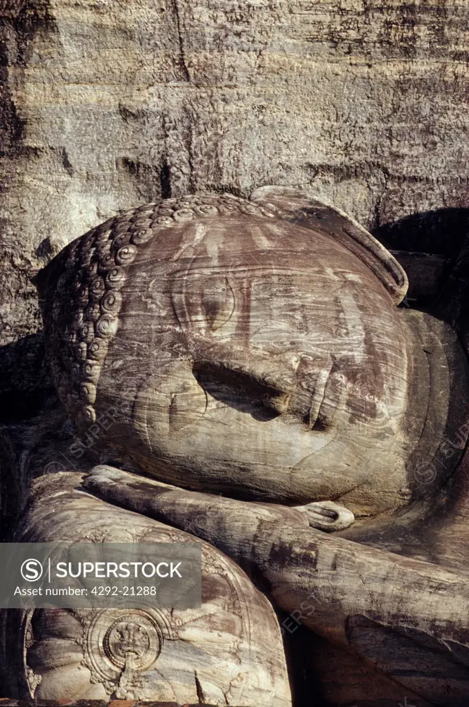 Sri Lanka - Polannaruva Gal Vihara buddha