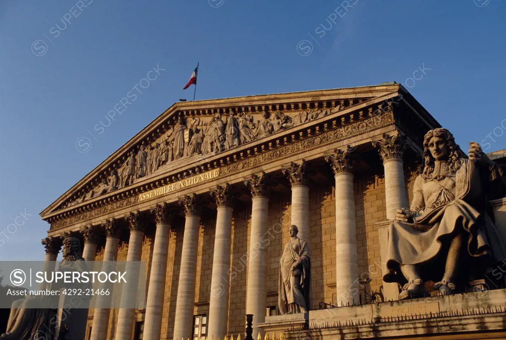 France - Paris, The National Assembly