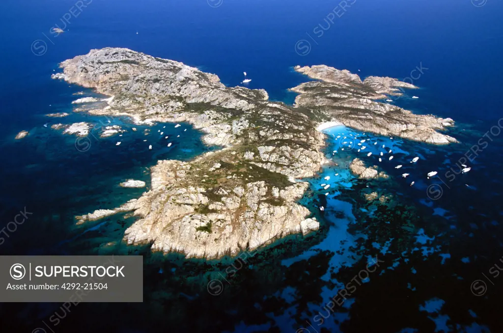 Italy, Sardinia Mortorio island