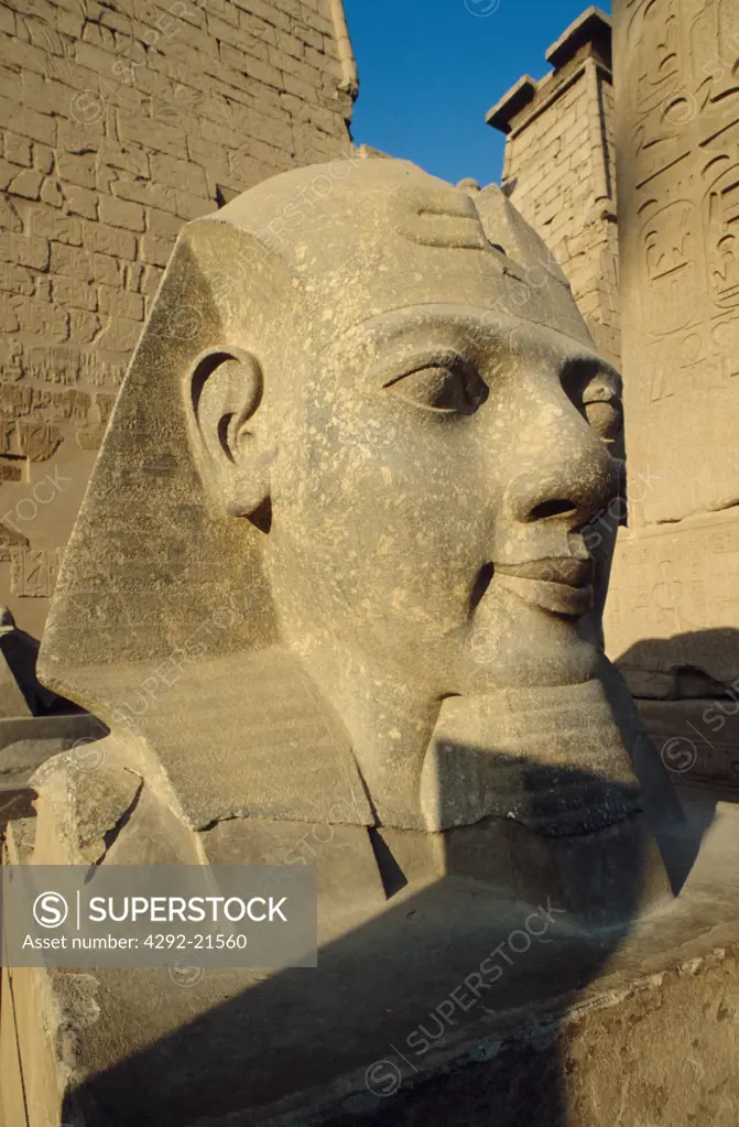 Egypt, Luxor. Luxor temple