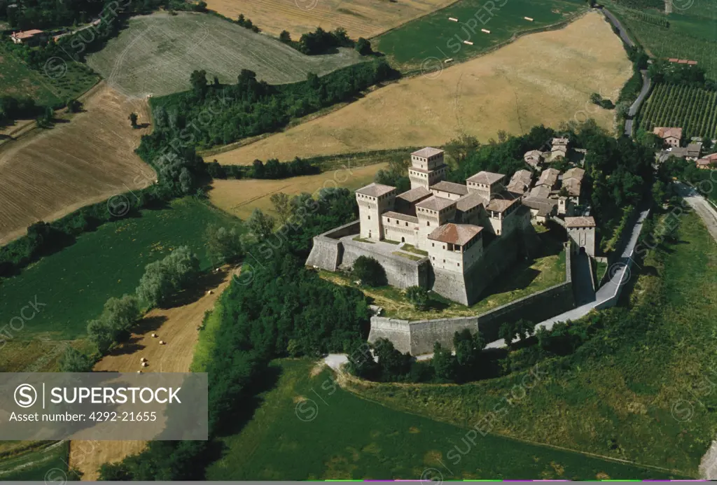Emilia Romagna. Torrechiara castle