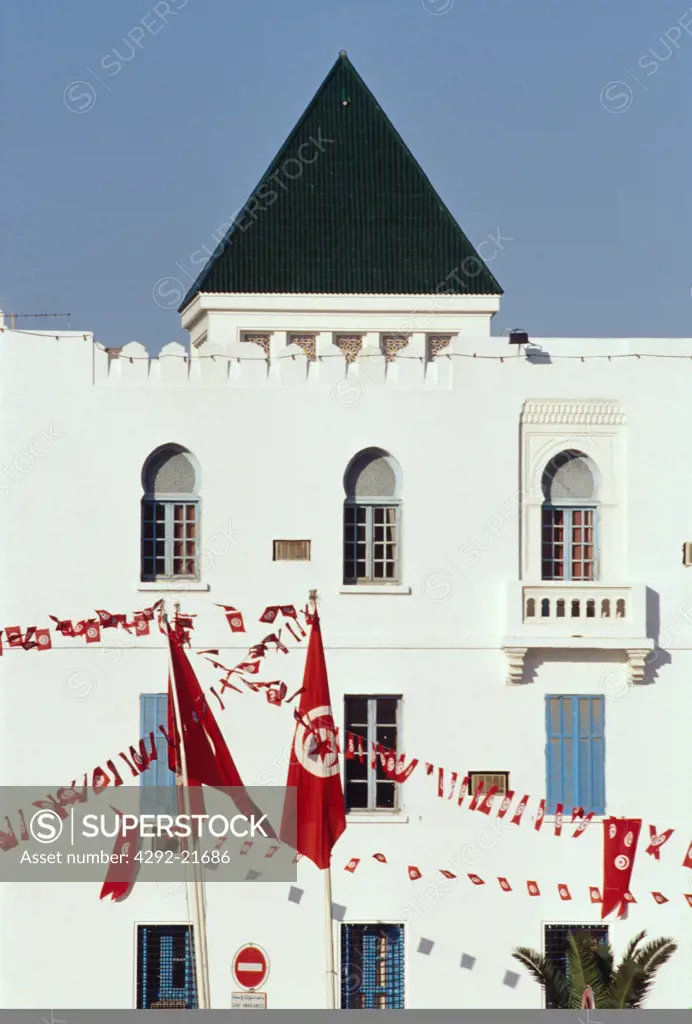 Tunisia, Tunis. The Casbah Square