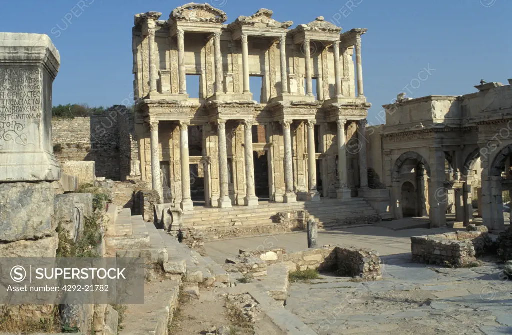 Turkey, Ephesus, roman ruins