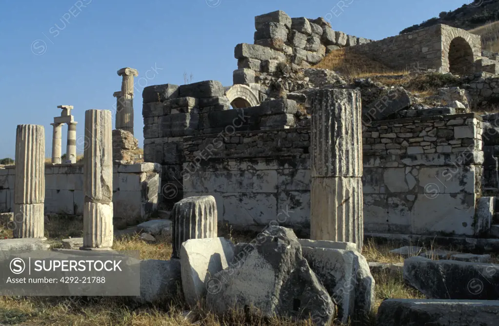 Turkey, Ephesus, roman ruins