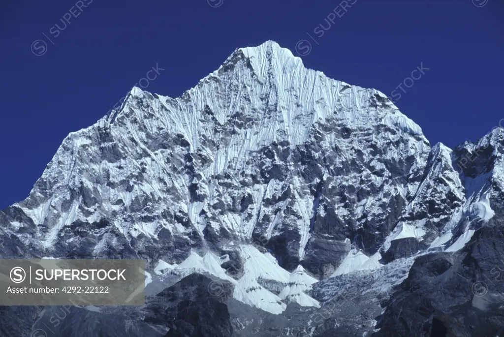 Nepal, Everest region, the Thamserku