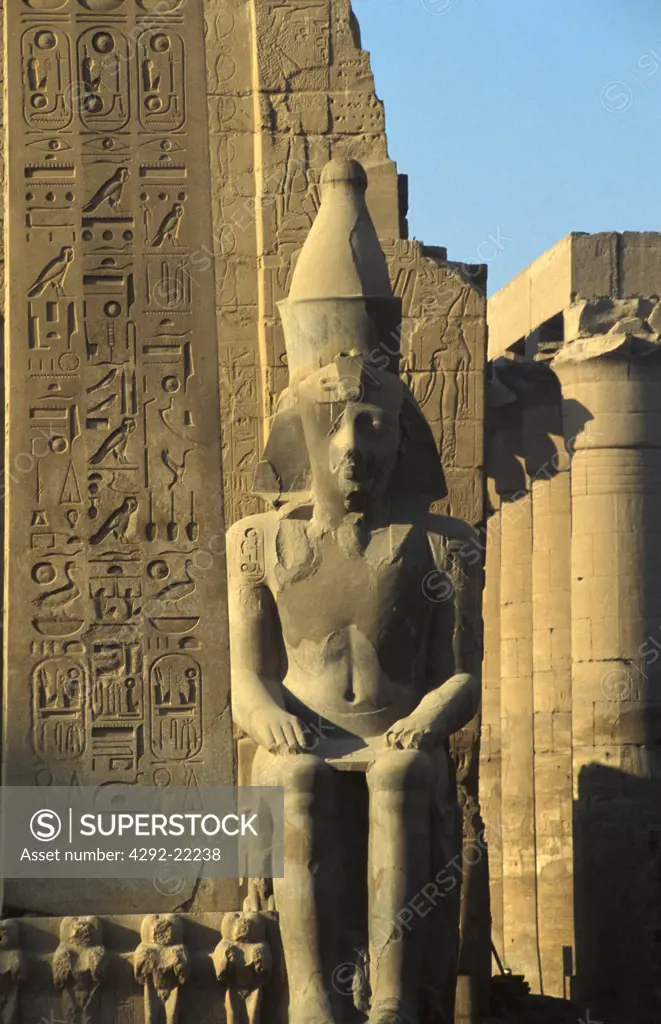 Egypt, Luxor. Luxor Temple