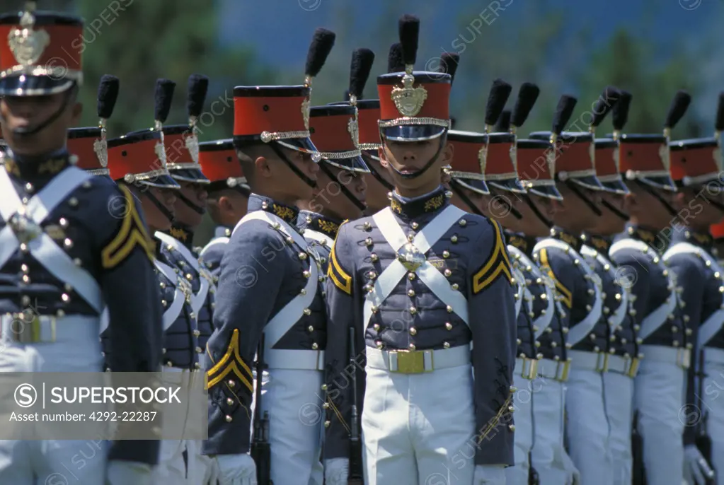 Philippines, Luzon island. Baquio military academy