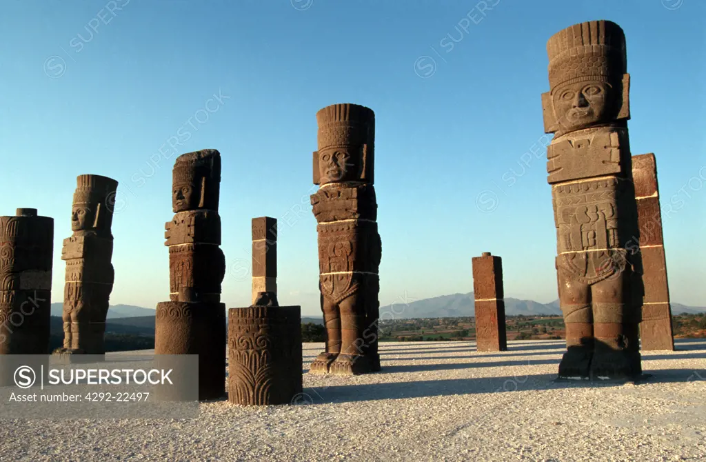 Mexico, Ruins of Tula